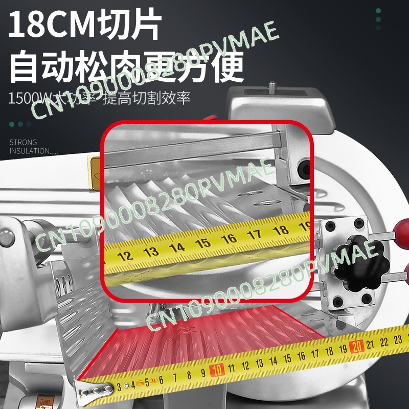 Commercial Meat Slicer 10 Inch - 10/12인치 상업용 자동 냉동육 슬라이서 양고기/쇠고기