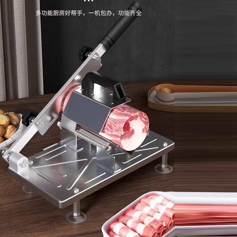Frozen Meat Slicer Manual - 냉동 치즈 소시지 고기 슬라이싱 기계