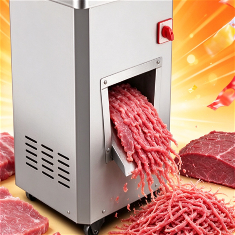 Food Slicer Machine Stainless - 고기 절단기 2200W, 시간당 300kg 처리