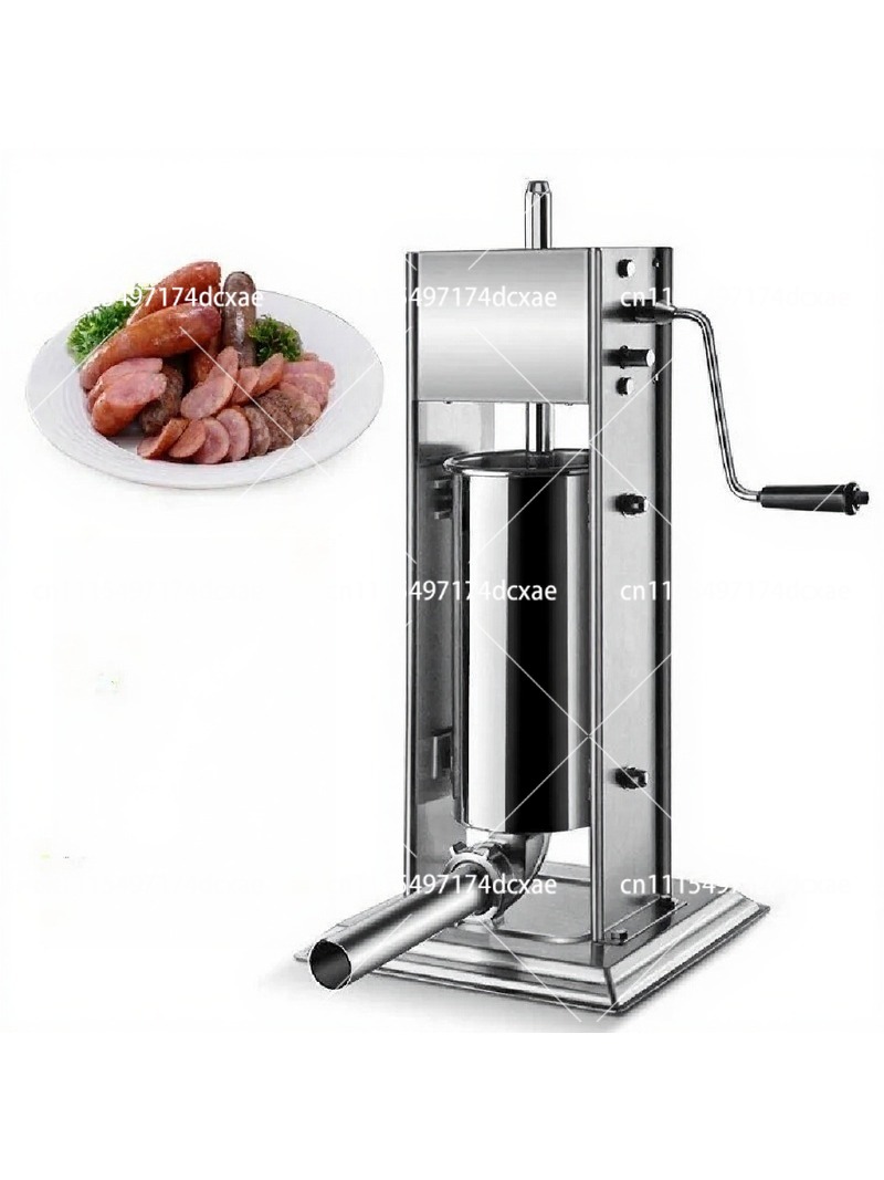 Sausage Stuffer Vertical 5L - 수직형 스테인리스 스틸 수동 소시지 스터퍼