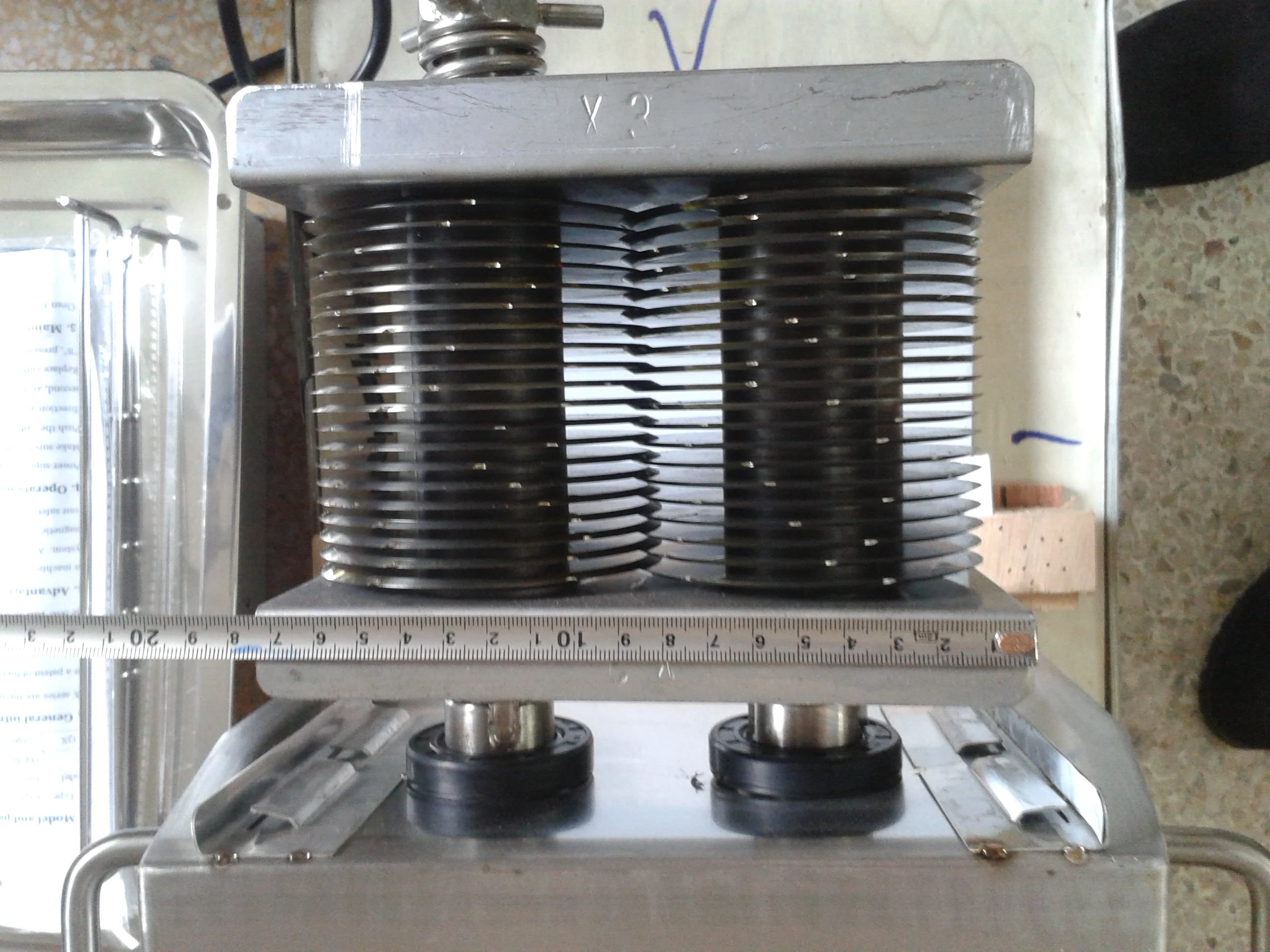 Meat Slicer Replacement Blade - 모델 고기 절단기 블레이드 맞춤형 크기