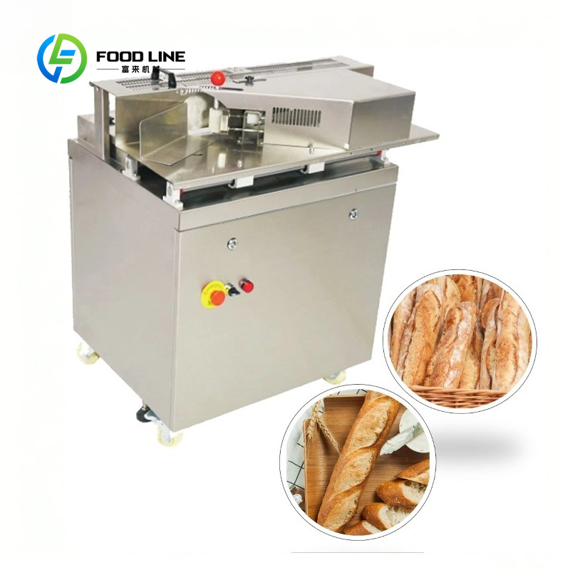 Commercial Bread Slicer Electric - 효모빵 절단기 전기 반자동 바게트 슬라이서
