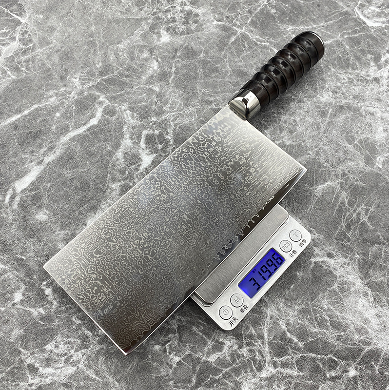 Meat Slicer Replacement Blade - 8인치 슬라이싱 나이프 67겹 다마스커스 스틸