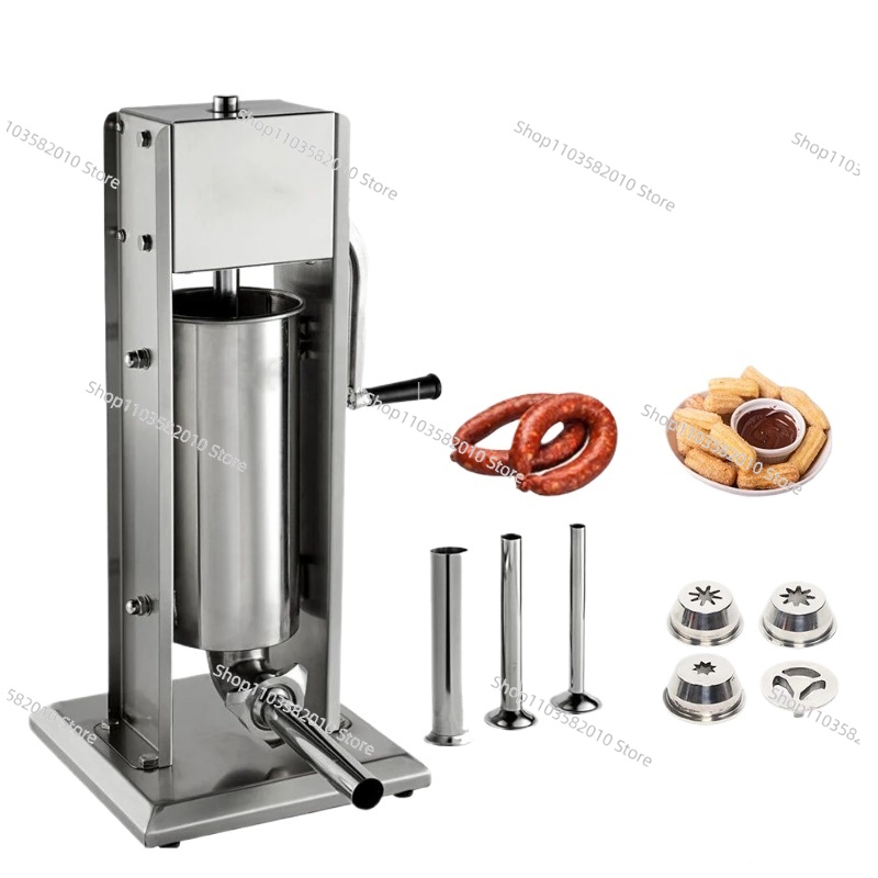 Sausage Stuffer Vertical 5L - 5L 수직형 소시지 스터퍼, 초리조 &