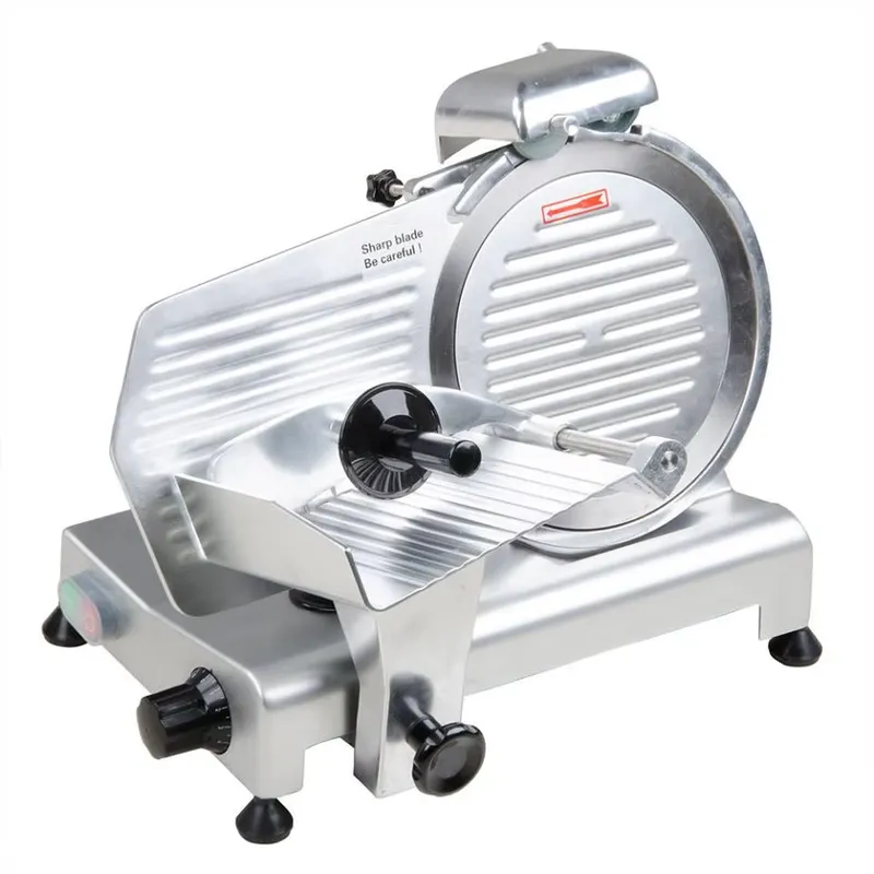 Commercial Meat Slicer 10 Inch - 상업용 10인치 냉동육 절단기 반자동 슬라이서