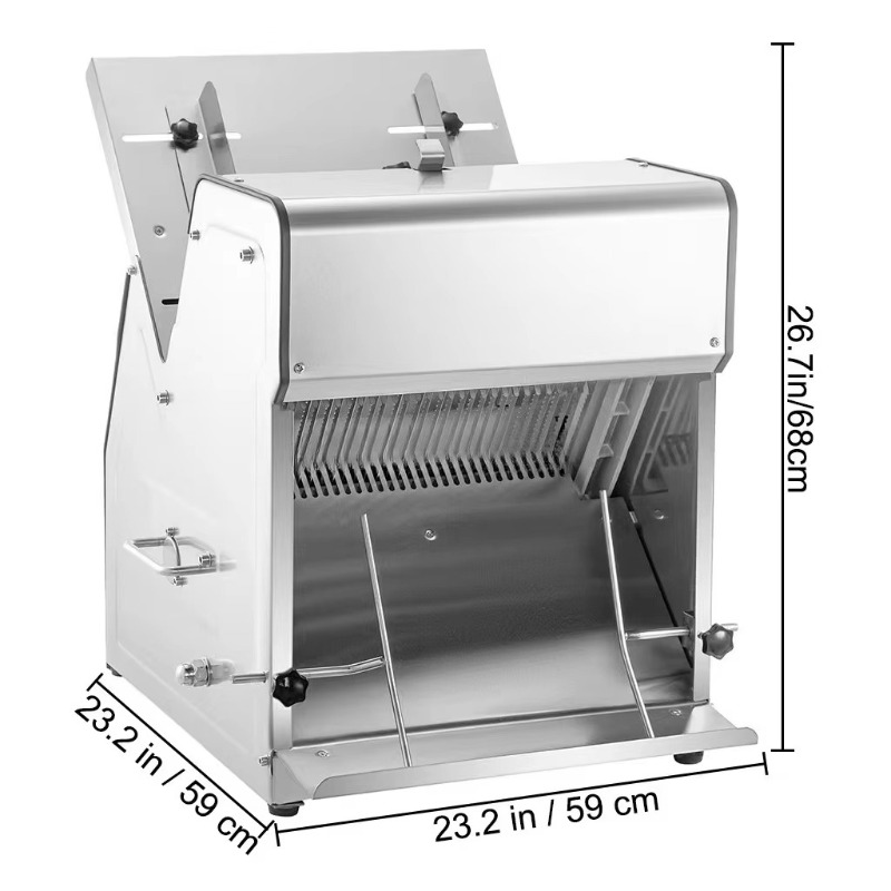 상업용 토스트 빵 슬라이서 12mm 두께 전기 빵 절단 - Commercial Bread Slicer Electric 리뷰 및 가격