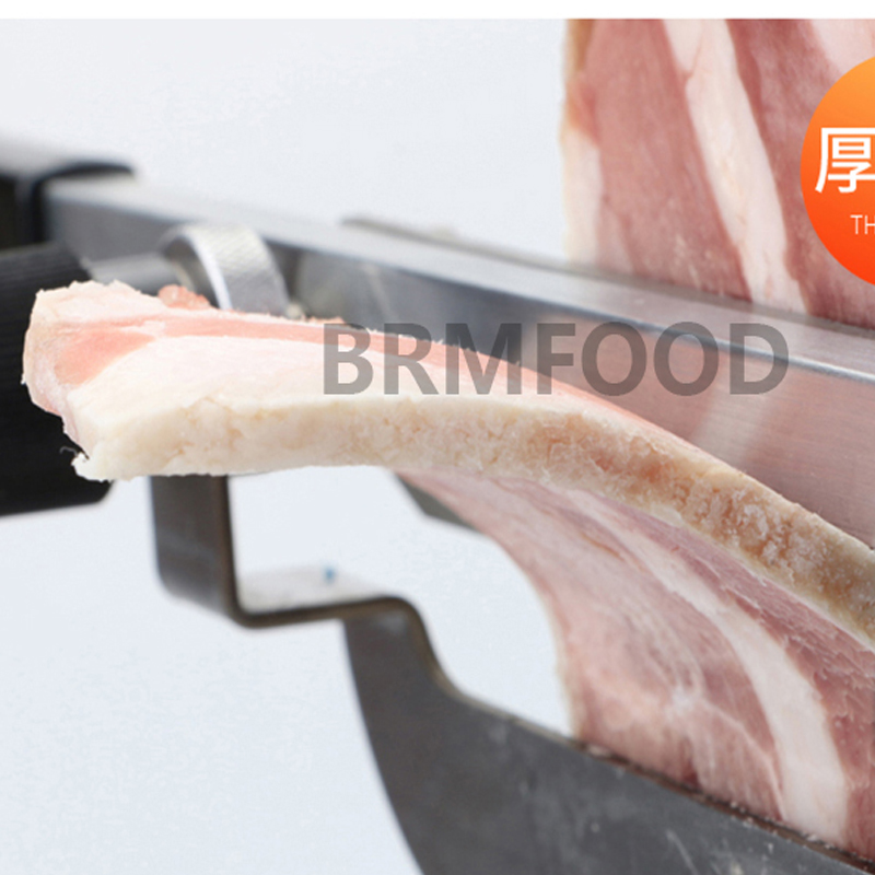 냉동 치즈 소시지 고기 슬라이싱 기계 스테인리스 스틸  - Frozen Meat Slicer Manual 리뷰 및 가격