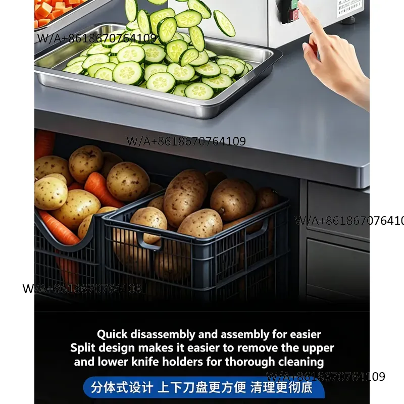 산업용 자동 채소 절단기, 스테인리스 스틸 주방용 슬라 - Food Slicer Machine Stainless 리뷰 및 가격