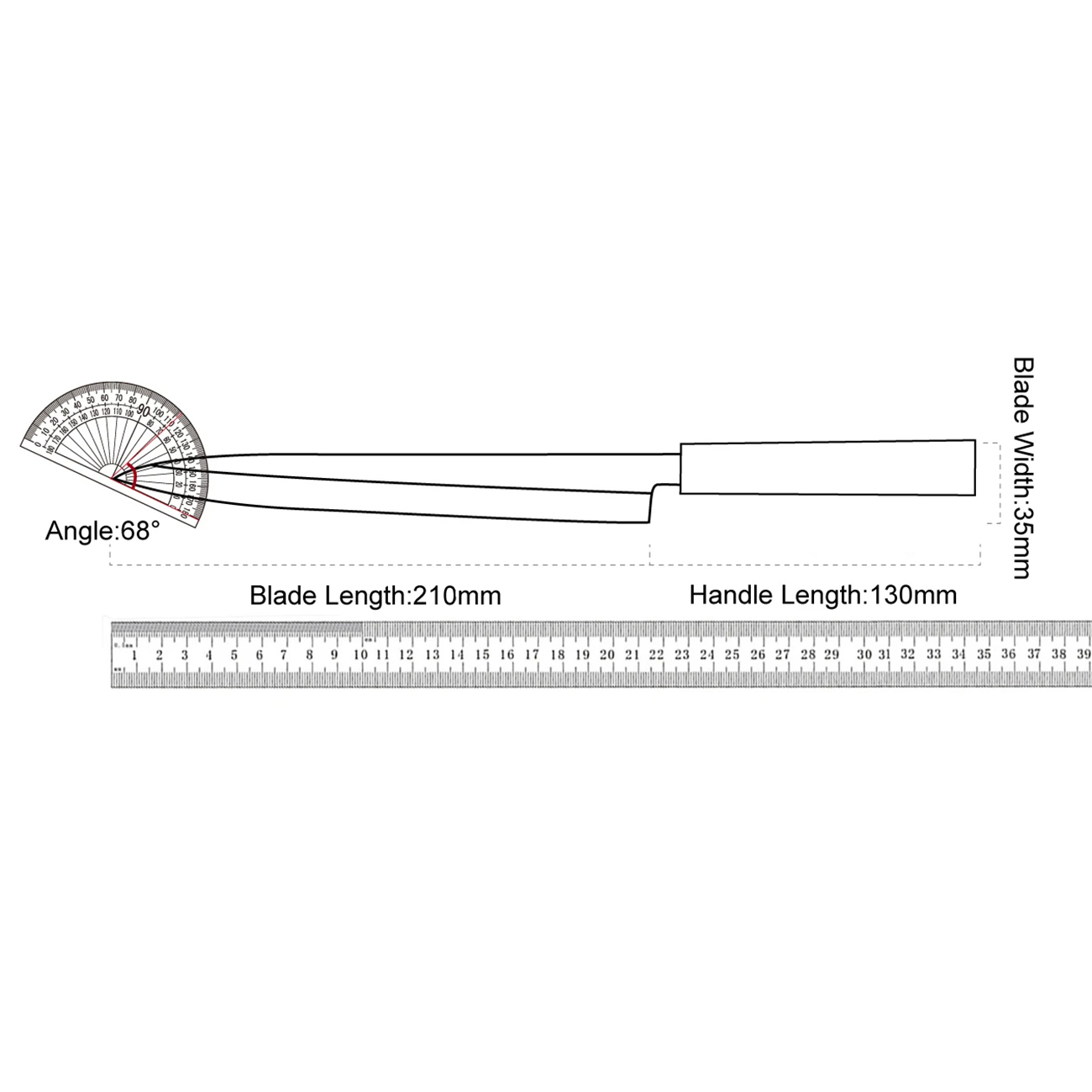 사시미 칼 다마스커스 VG10 강철 단날 칼날 날카로운 - Meat Slicer Replacement Blade 리뷰 및 가격