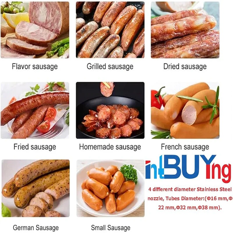 수동 5L 스테인리스 스틸 소시지 충전기 고기 충전기  - Sausage Stuffer Vertical 5L 리뷰 및 가격