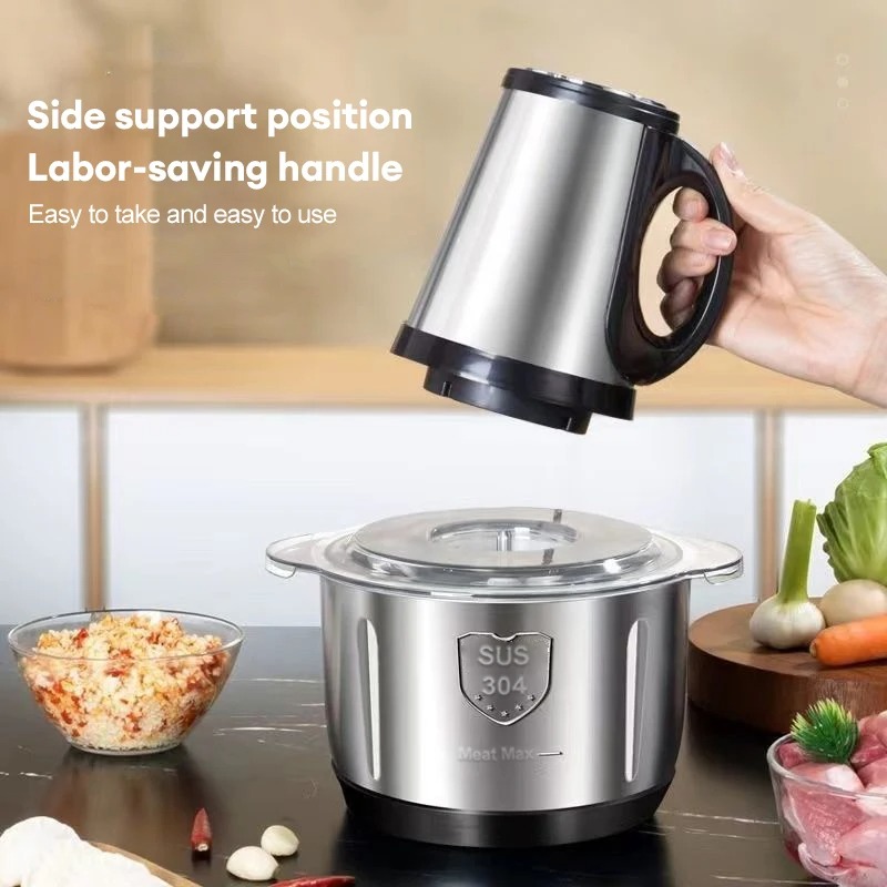 304 스테인레스 스틸 고기 분쇄기 3 기어 조정 5L - Meat Tenderizer Machine Electric 리뷰 및 가격