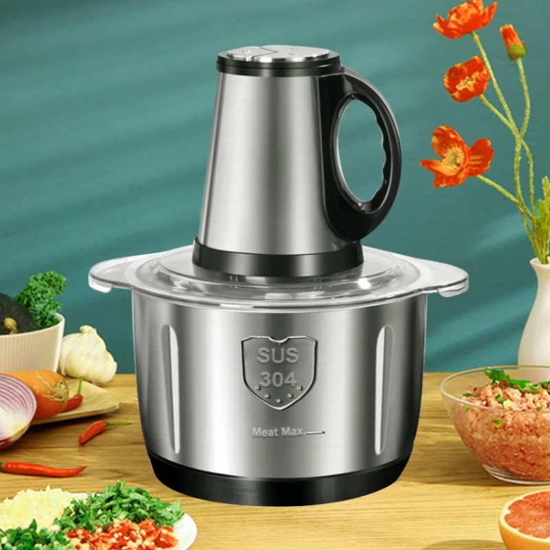 304 스테인레스 스틸 고기 분쇄기 3 기어 조정 5L - Meat Tenderizer Machine Electric 리뷰 및 가격