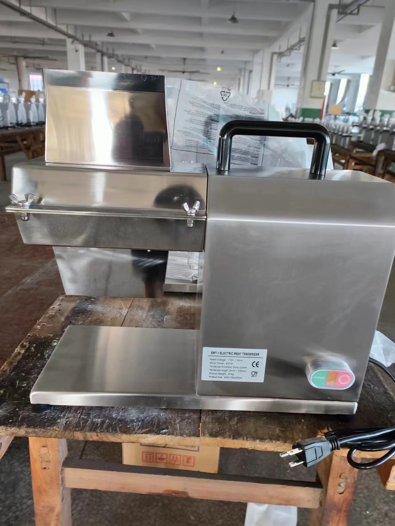 자동 450W 스테인리스 스틸 전기 육류 연육기, 소고 - Meat Tenderizer Machine Electric 리뷰 및 가격