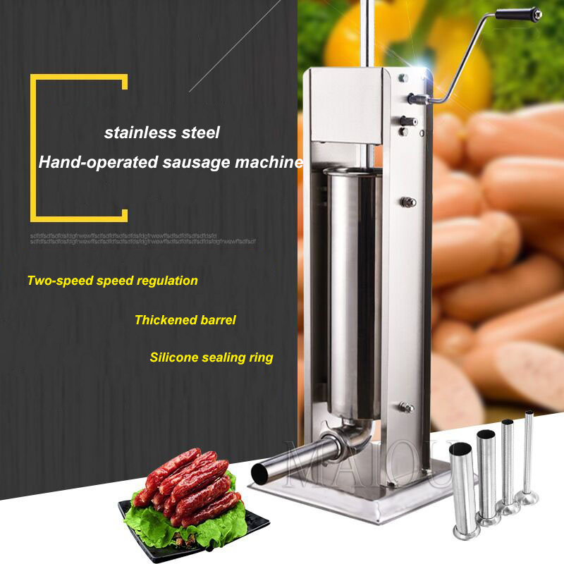 3L 소시지 스터퍼 기계 수직 수동 스테인리스 스틸 소 - Sausage Stuffer Vertical 5L 리뷰 및 가격