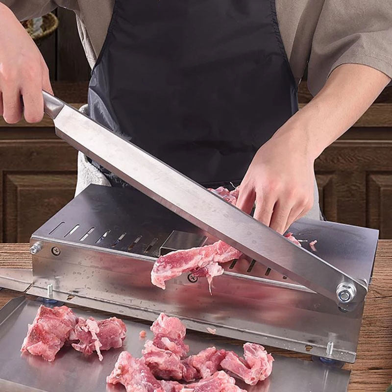 상업용 가정용 수동 양고기 뼈 절단기, 쇠고기 허브 양 - Frozen Meat Slicer Manual 리뷰 및 가격