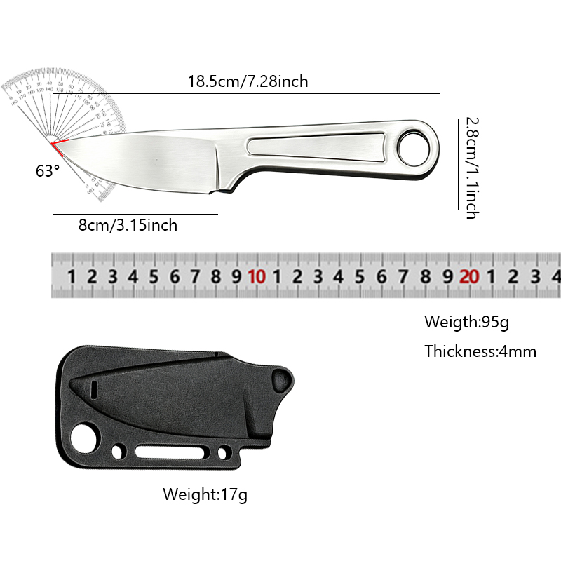 올인원 스테인리스 스틸 칼, 카이덱스 칼집 포함, 주방 - Meat Slicer Replacement Blade 리뷰 및 가격