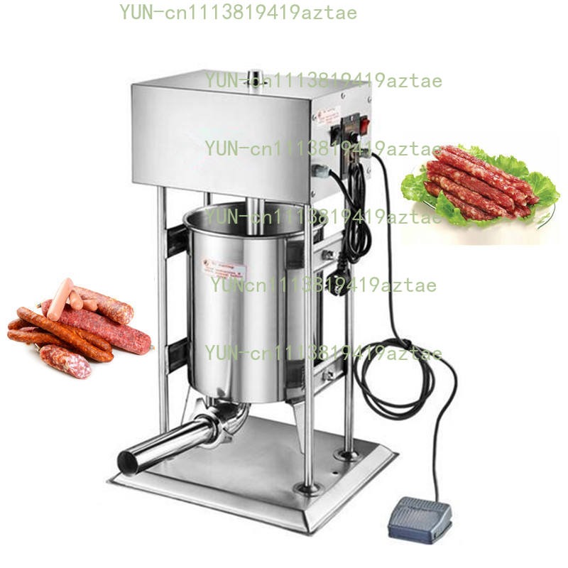 수직형 스테인리스 수동 소시지 스터퍼, 상업용 가정용  - Sausage Stuffer Vertical 5L 리뷰 및 가격