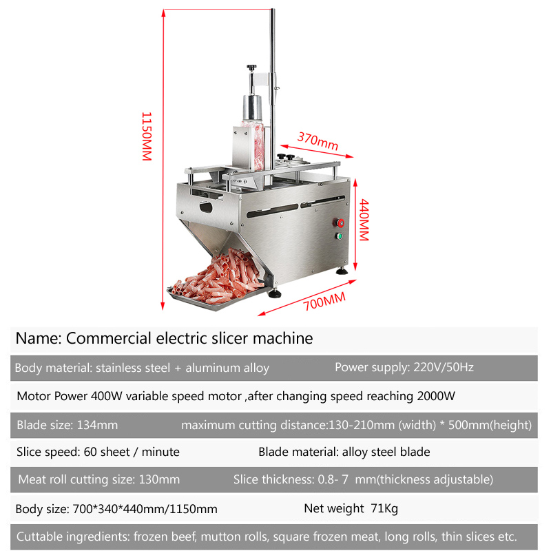 전기식 슬라이서, 육류 절단기, 상업용/가정용, 완전  - Commercial Bread Slicer Electric 리뷰 및 가격