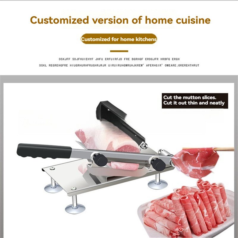 슬라이스 뼈 절단 칼, 냉동 고기 슬라이싱 칼 스테인리 - Frozen Meat Slicer Manual 리뷰 및 가격
