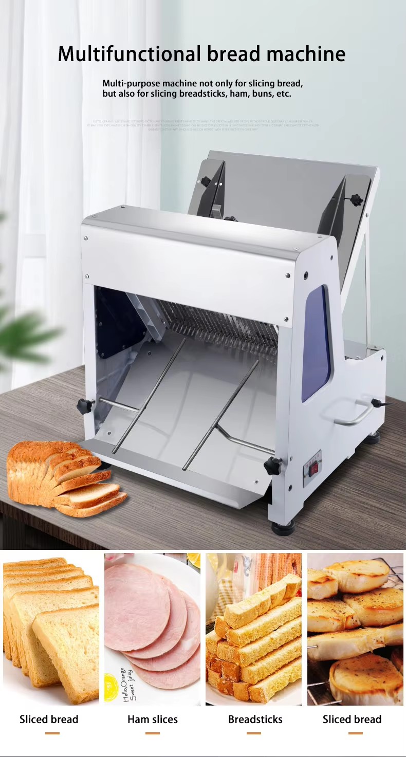 상업용 전기 자동 스테인리스 스틸 산업용 조절식 베이커 - Commercial Bread Slicer Electric 리뷰 및 가격